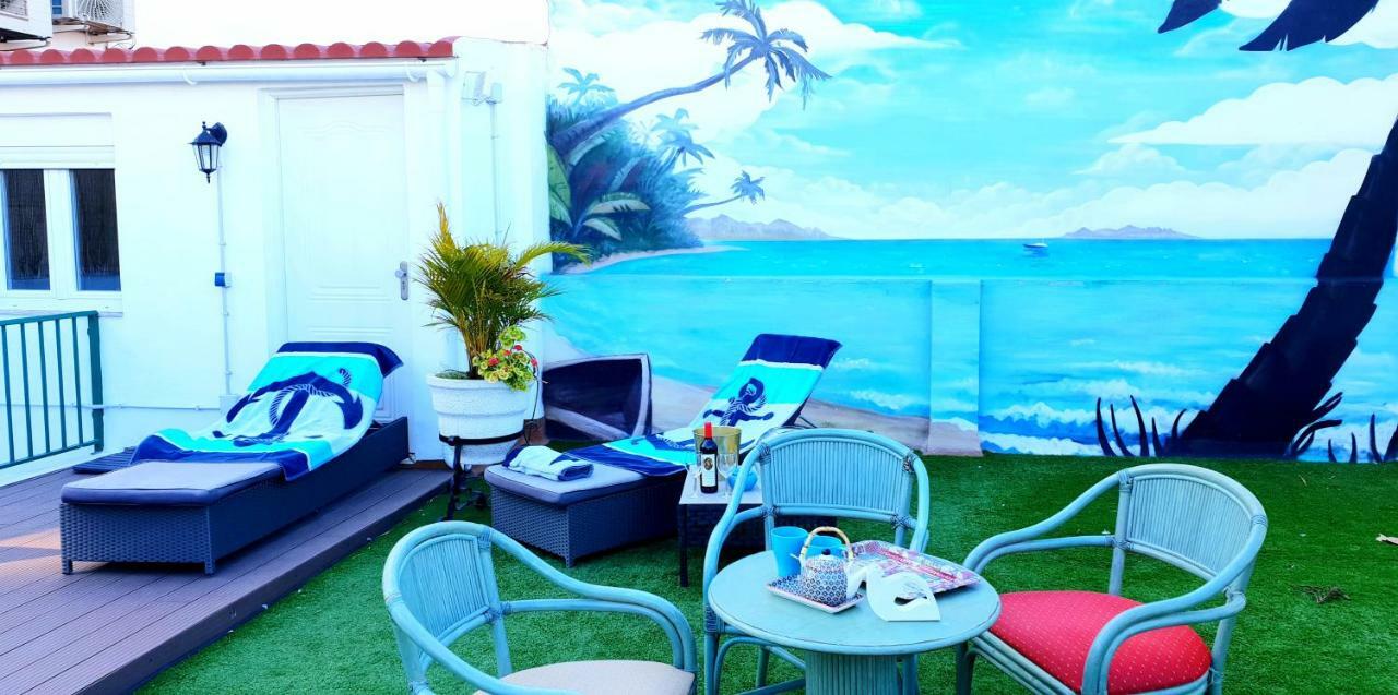 Blue Flat Center With Terrace Appartement